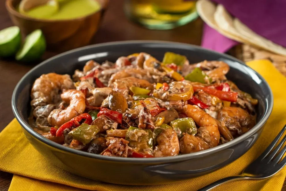 Alambre de Mariscos; perfecto para esta Cuaresma