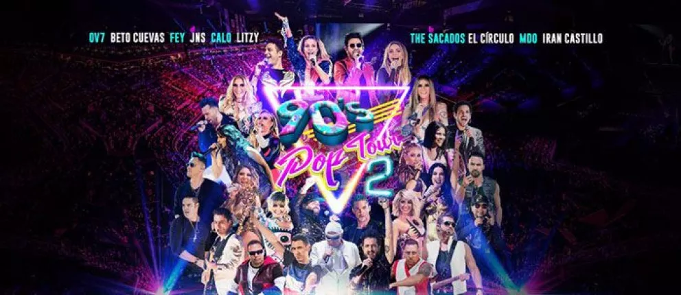 Confirmado los 90’s Pop Tour Culiacán
