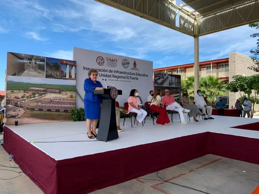 ¡Palabra Cumplida! Entrega Quirino infraestructura en la UAdeO El Fuerte