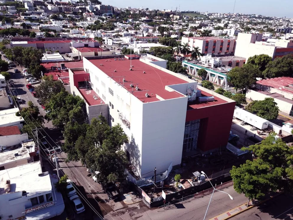 Nuevo Centro de Salud de Culiacán con avance del 95%