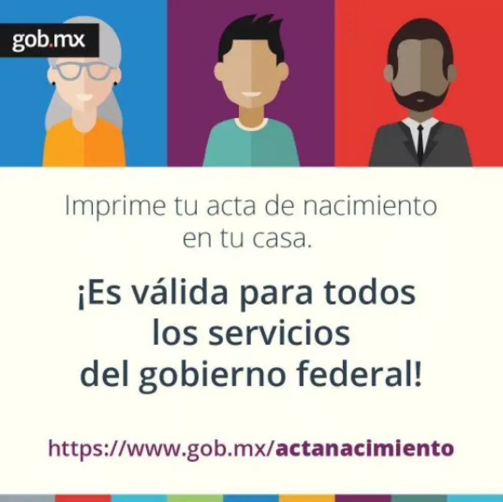 Ahorra tiempo e imprime tu Acta de Nacimiento desde tu casa