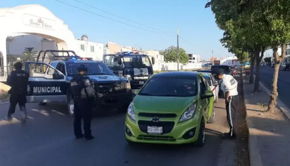 Operativo alcoholímetro en Culiacán para evitar accidentes