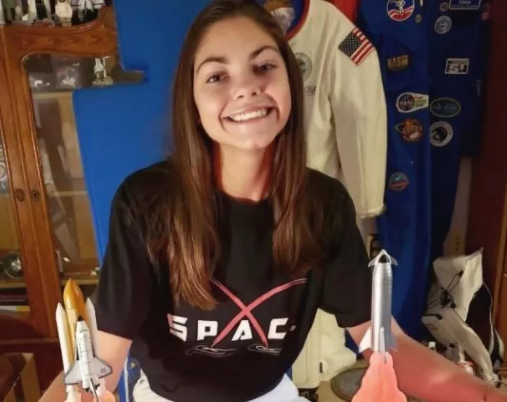 Alyssa Carson será la primera mujer en pisar Marte