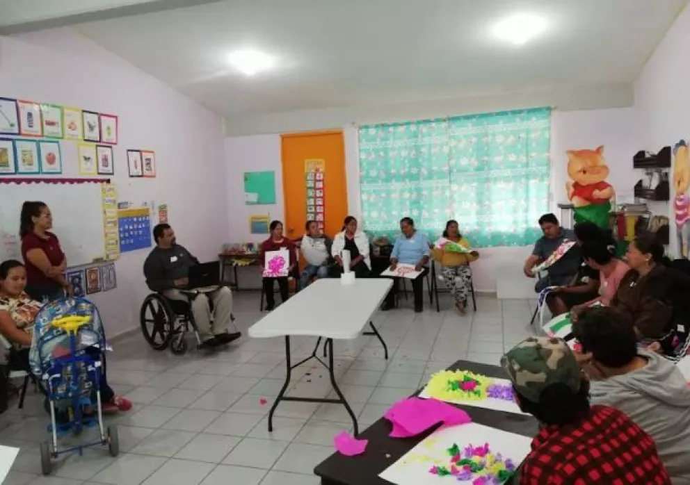 Crean red de apoyo a discapacitados en Villa Juárez