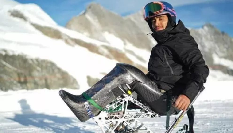 El mexicano, Arly Velásquez, disputará sus cuartos juegos paralímpicos de invierno