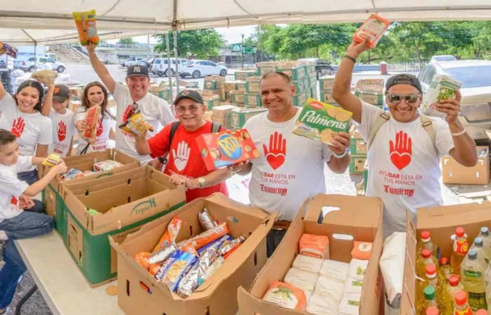 Un millón 400 mil personas se ayudan del banco de alimentos México