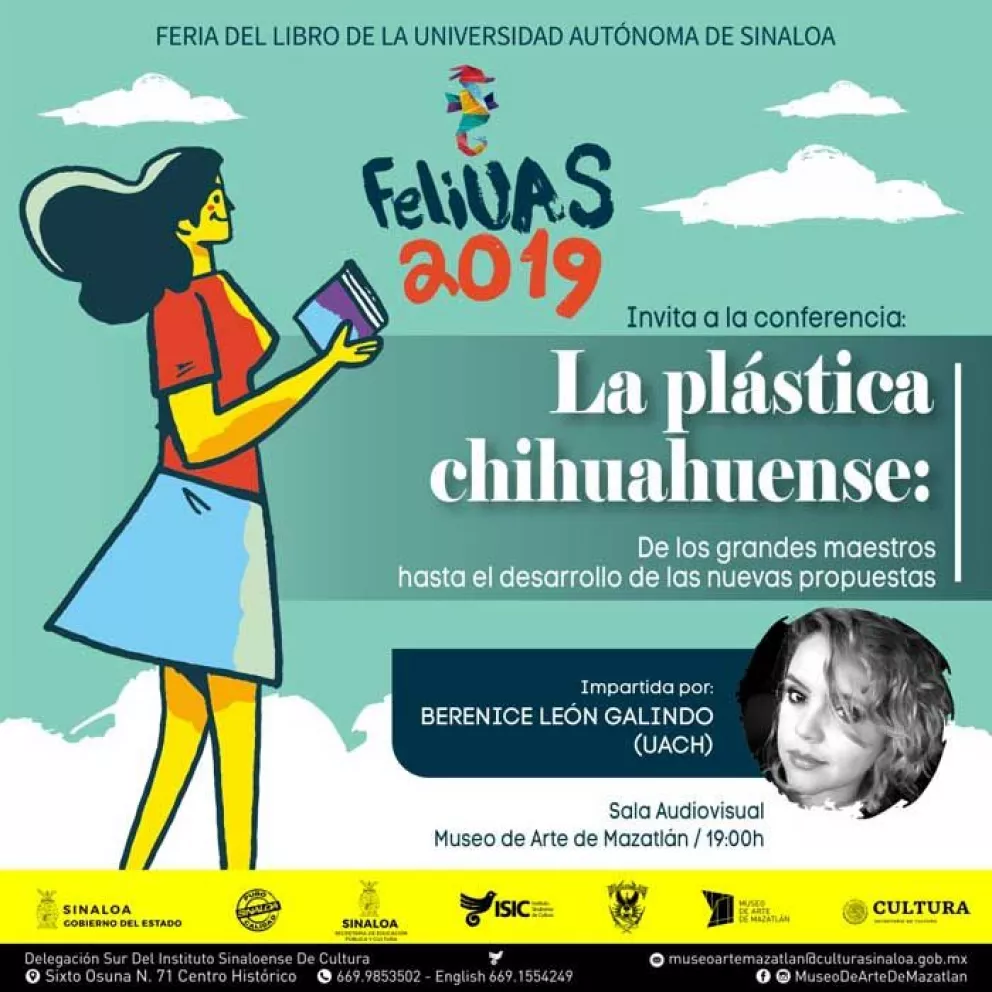 Invitan a Conferencia sobre artes plásticas en Mazatlán