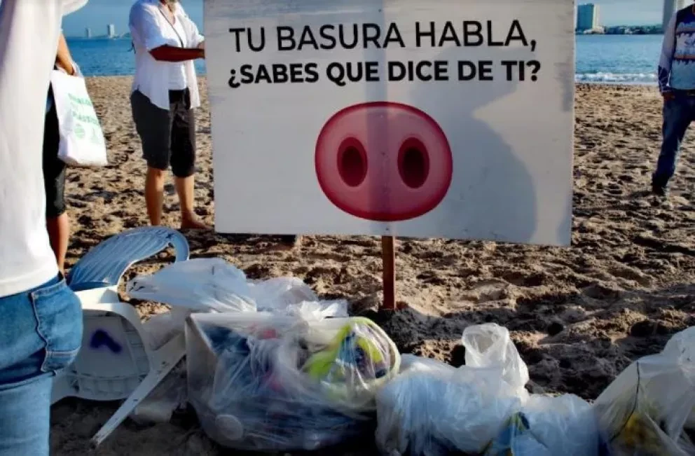 La limpieza de la “Isla Venados”