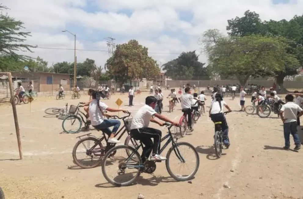 Llegó a Villa Juárez programa vialito sobre ruedas