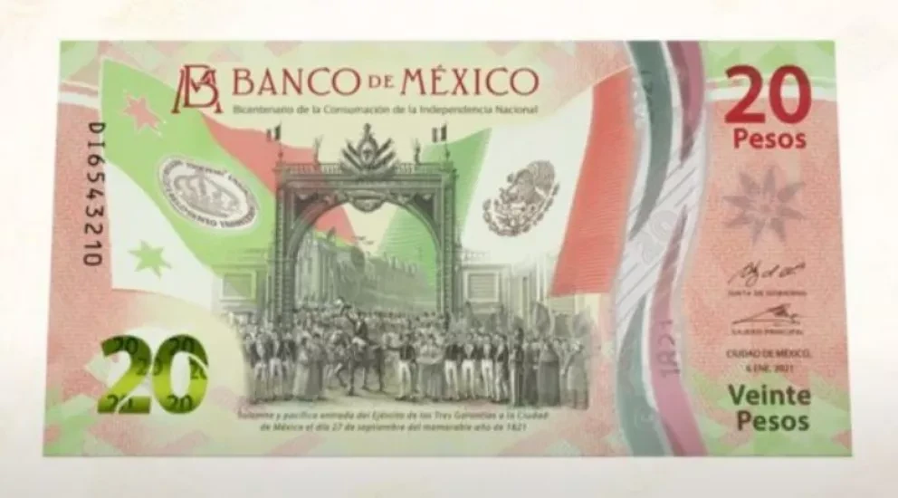 ¿Ya conoces el nuevo billete de 20 pesos?