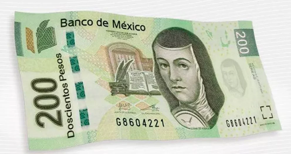 Nuevo billete de 200 pesos para el segundo semestre