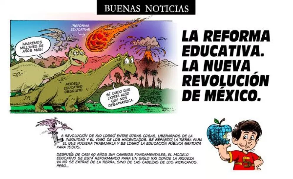 Ser actores de cambio con la Reforma Educativa