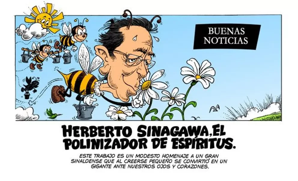 El cronista e historiador Herberto Sinagawa