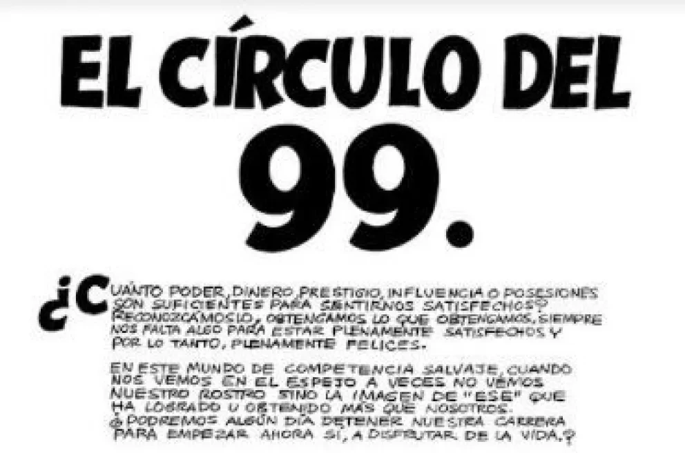 El círculo del 99