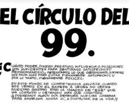 El círculo del 99