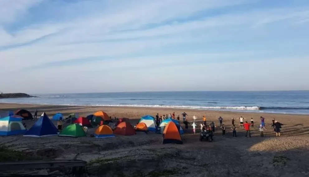 ¿Qué tal un Campamento de papá-hijo en playas de Celestino?