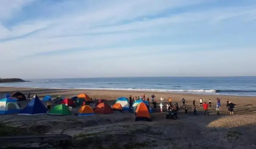 ¿Qué tal un Campamento de papá-hijo en playas de Celestino?