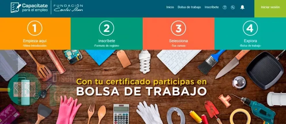 Capacítate para el empleo, 186 cursos en línea gratuitos