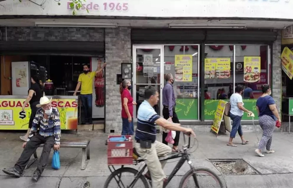 Así vive la nueva normalidad el centro de Culiacán