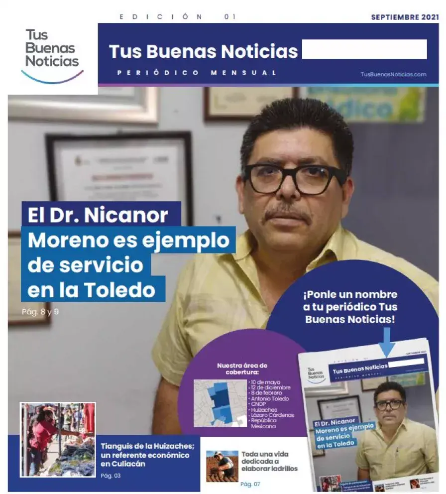 Periódico del sector Sur de Culiacán Octubre 2021