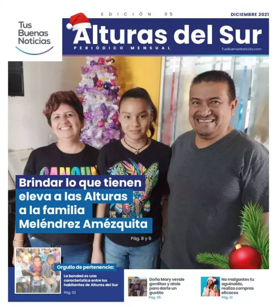 Periódico Alturas del Sur Diciembre 2021