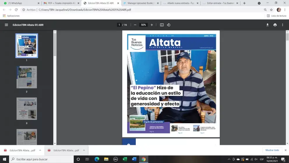 Periódico de Altata Abril-2021