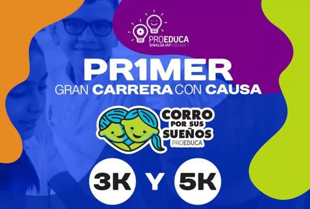 Corramos por la educación de los niños de Sinaloa