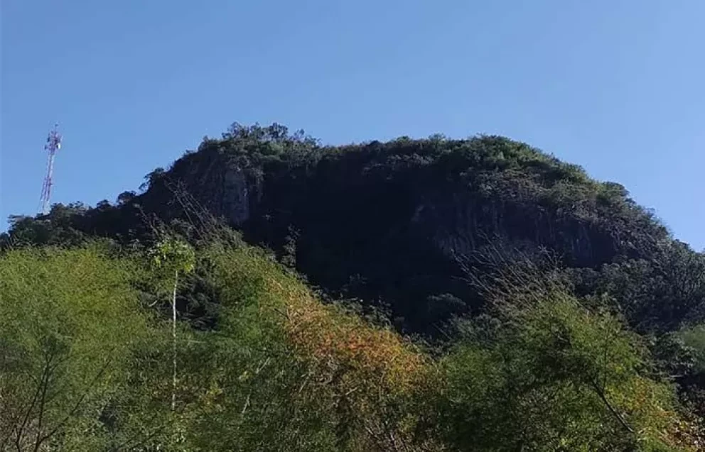 El enigmático cerro El Elefante en Concordia, Sinaloa.