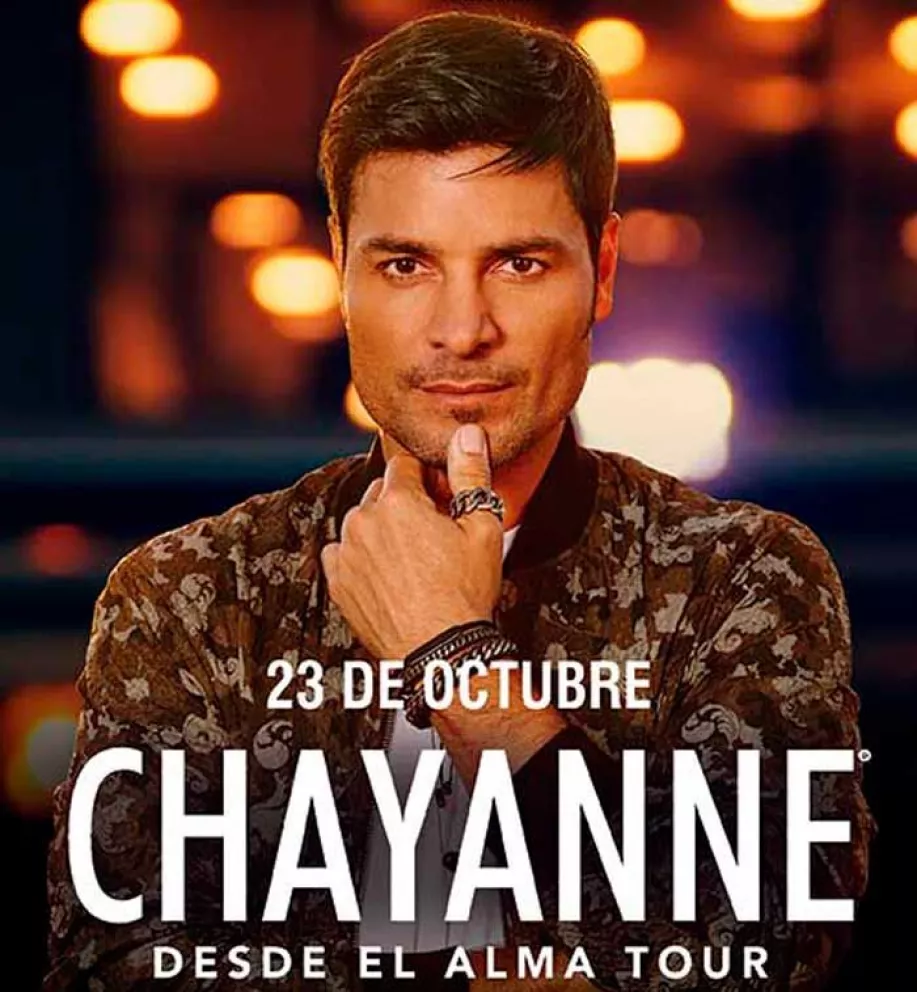 ¿Ya tienes tus boletos para el concierto de Chayanne el 23 de octubre?