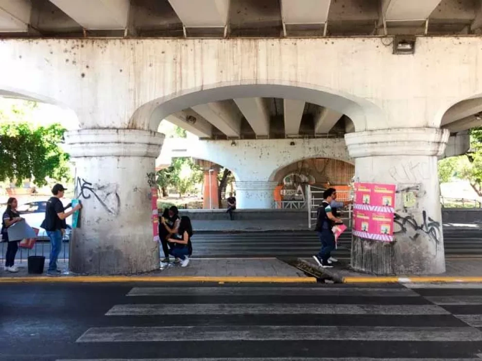 Con mural buscan llevar el mensaje de #CirculaSeguro a automovilistas