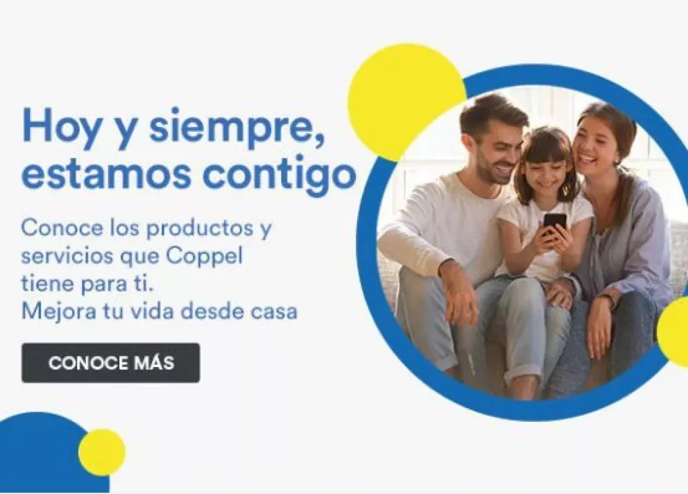 Ve al punto en Coppel y obtén descuentos online