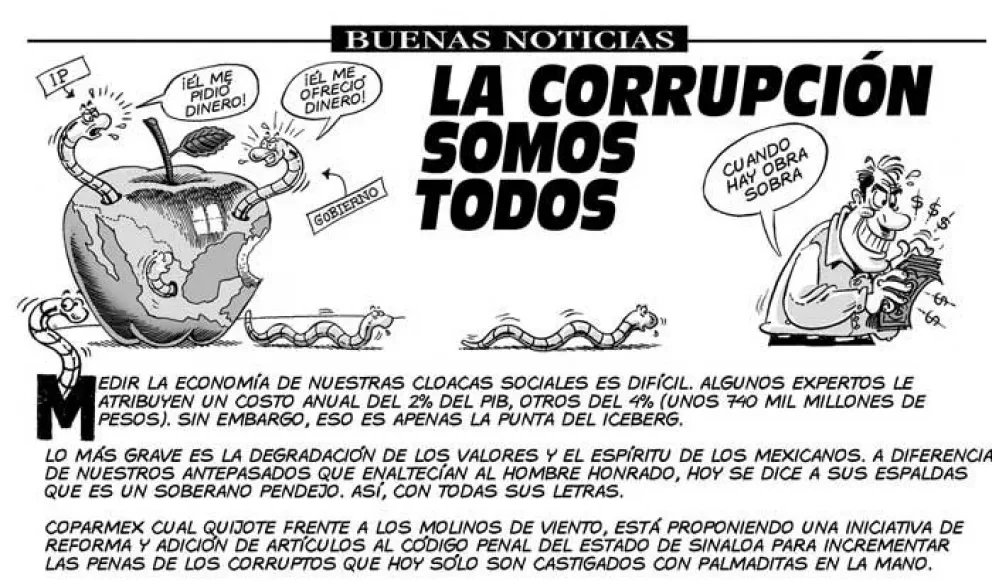 La corrupción somos todos, ¿será cierto?