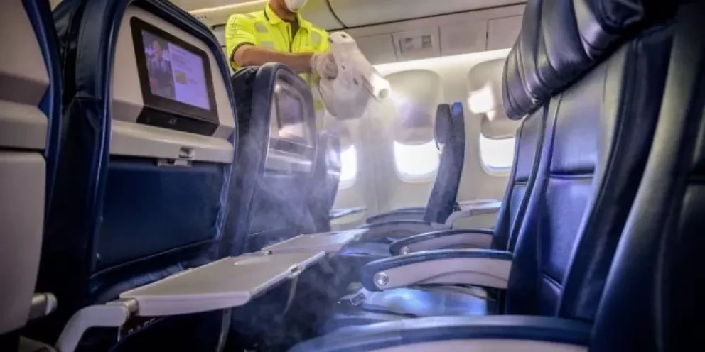Medidas de prevención del coronavirus en aviones