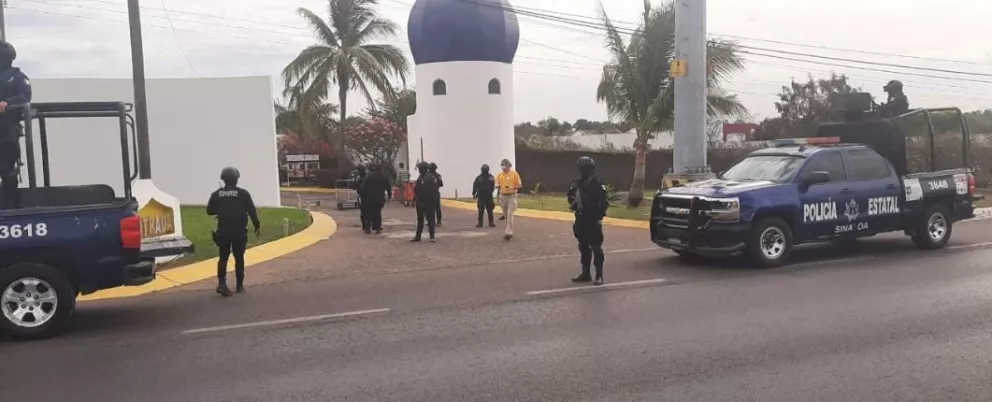 Supervisa la policía cierre de hoteles y moteles en Culiacán por Covid-19