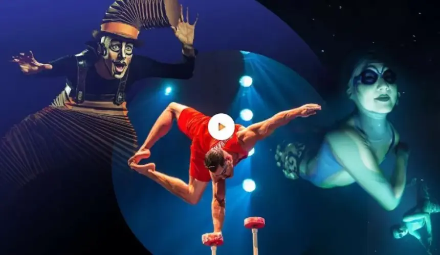 ‘Hay que aburrido’ veamos un espectáculo de Cirque du Soleil online gratis