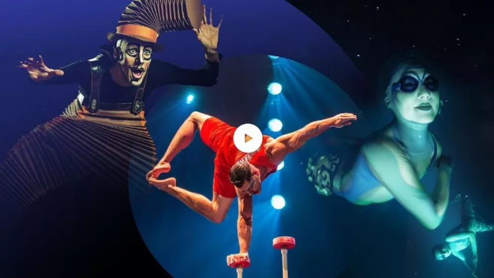 ‘Hay que aburrido’ veamos un espectáculo de Cirque du Soleil online gratis