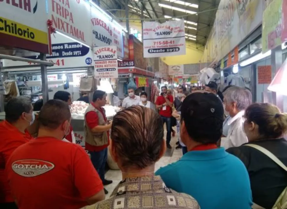 COEPRISS capacita a locatarios de mercados en Culiacán sobre Covid-19