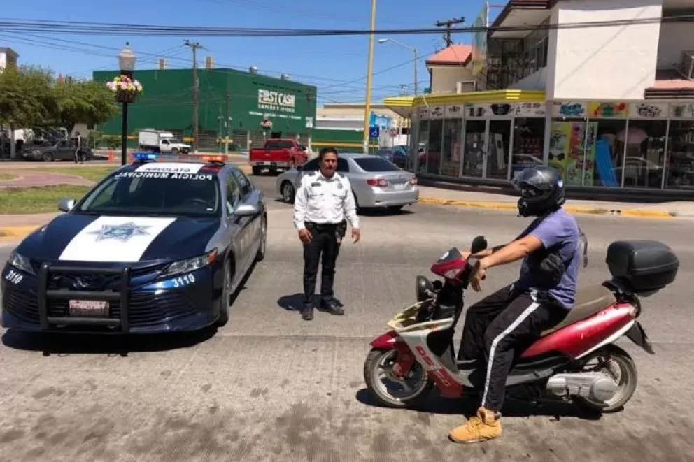 Restringen acceso a automovilistas al Centro de Navolato #QuédateEnCasa