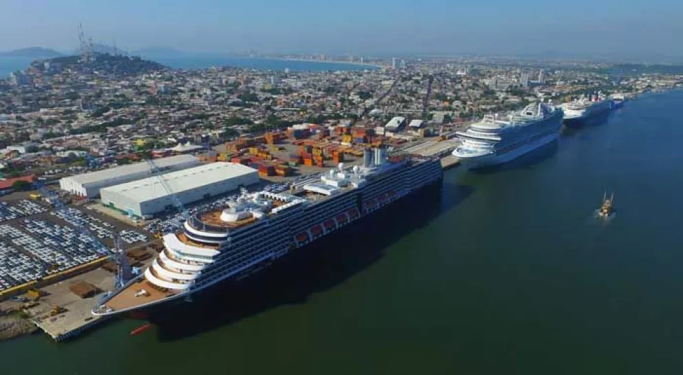 Llegarán a Mazatlán 3 cruceros con 11 mil turistas en un día
