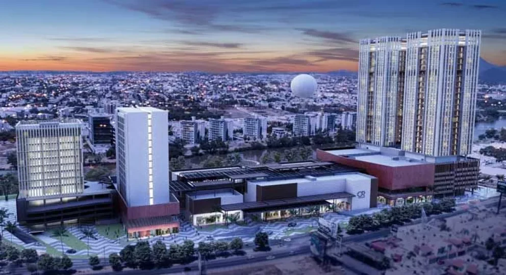 Cuatro Ríos, centro comercial a la orilla del río en Culiacán