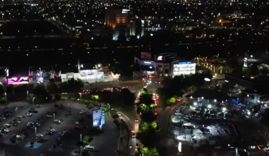 (VIDEO) ¿Cómo se ve Culiacán de noche?