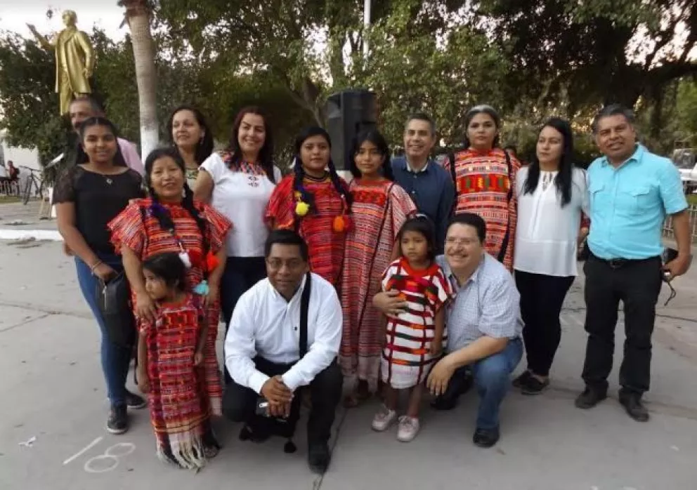 Resaltan culturas nativas en festejos de Villa Juárez