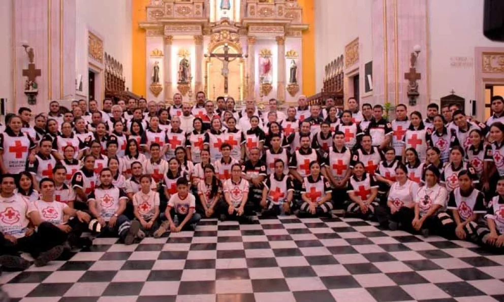 Celebran socorristas de Cruz Roja Culiacán día Internacional del Paramédico