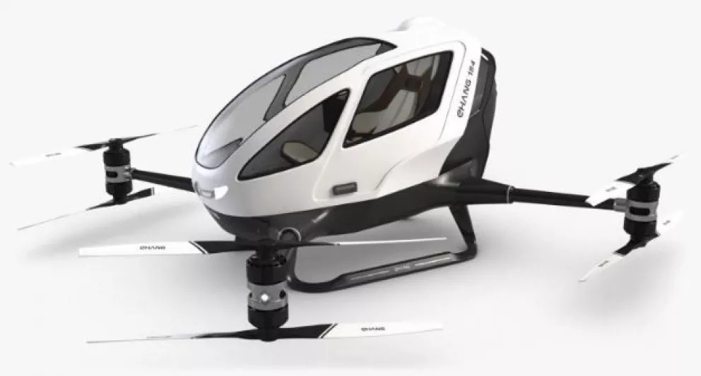 ¿Te animas a viajar en el primer dron de pasajeros en México?