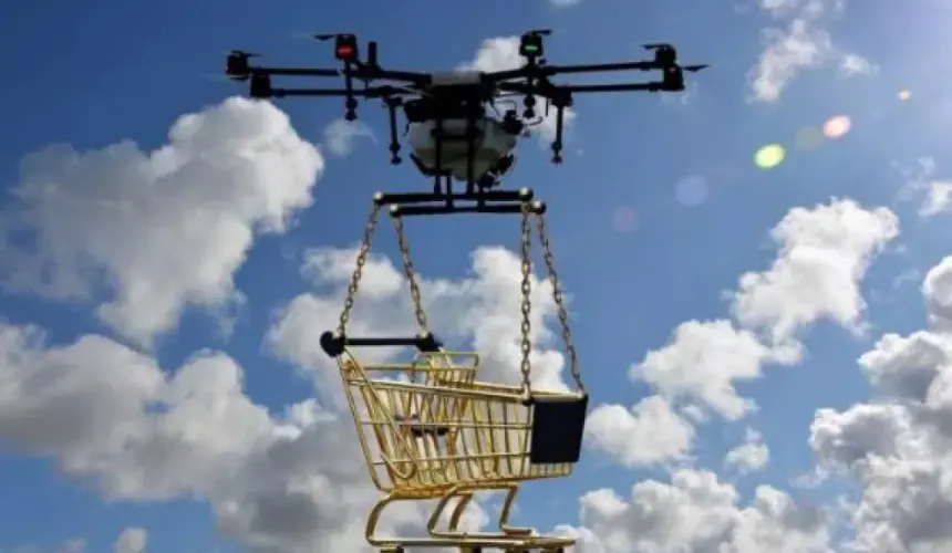 Walmart te lleva el super en dron