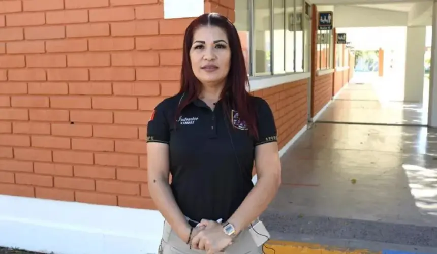 Daniela Ramírez es policía ciclista de Culiacán e instructora del INECIPE