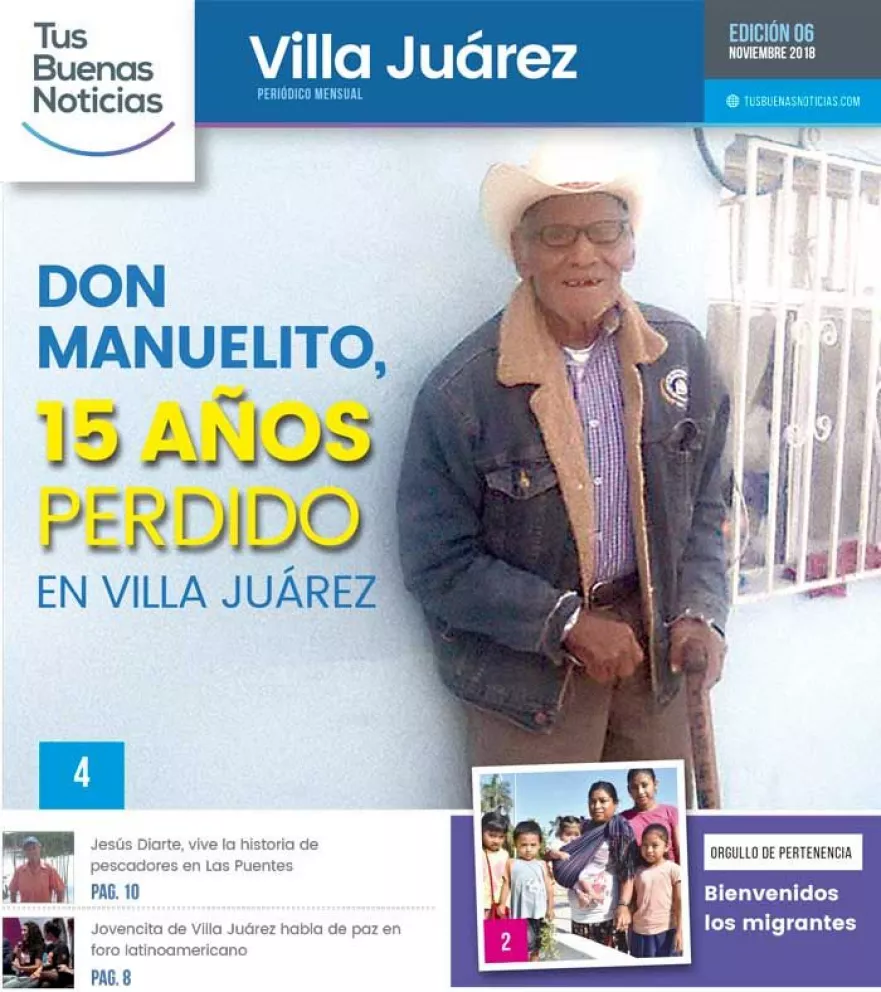 Periódico de Villa Juárez noviembre