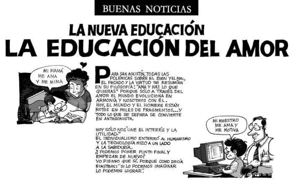 La educación del amor