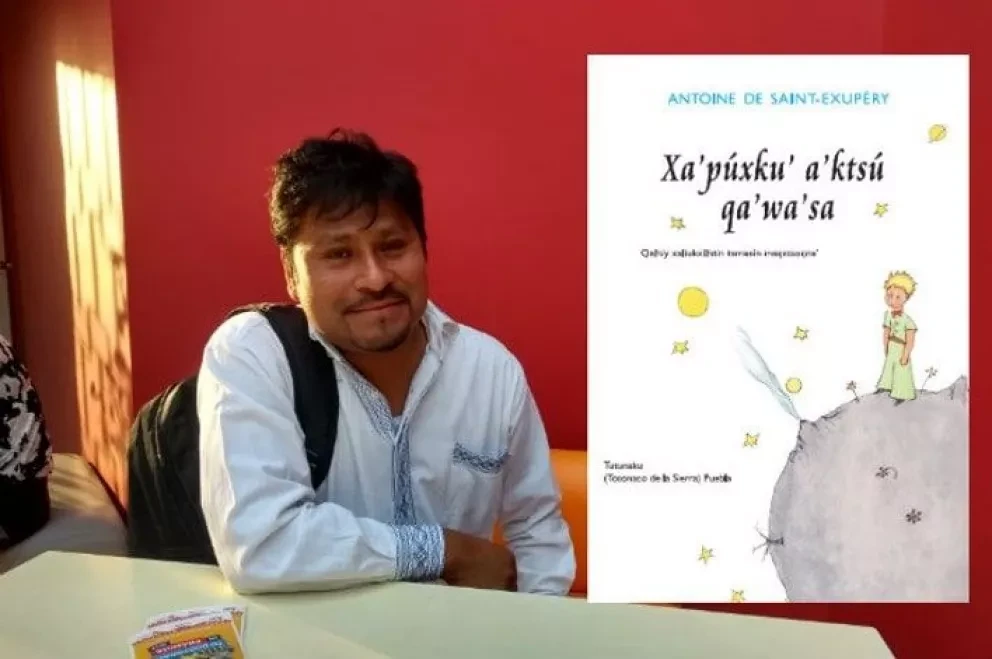 El Principito traducido al TOTONACO por maestro de la Sierra Norte
