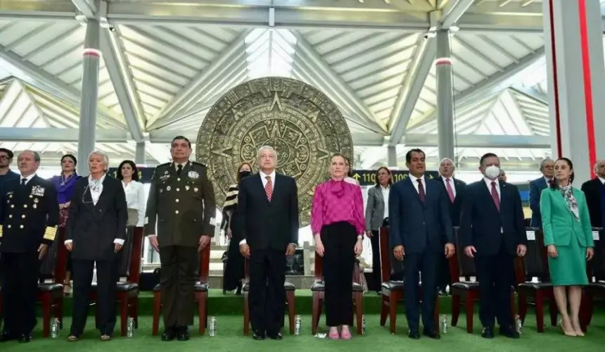 Encabezó AMLO inauguración del Aeropuerto Internacional Felipe Ángeles